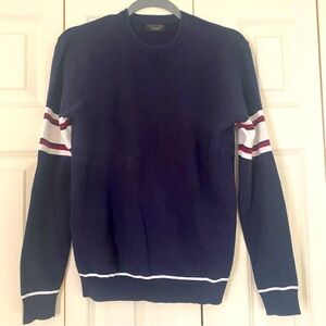 Zara Man Sweat Shirt Blue Size Medium